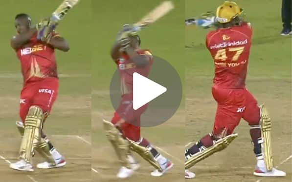 [Watch] 6,0,6,6,0,6 - Andre Russell Announces His Arrival In CPL 2024 With 24 Runs Off 6 Deliveries